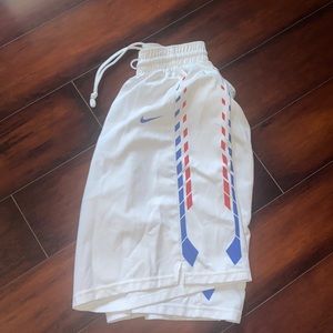 White shorts